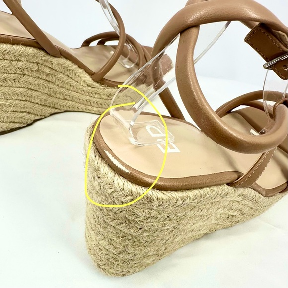 BP | Women’s 9 Cohan Brown Strappy Wedge Espadrilles Nordstrom - Picture 6 of 8